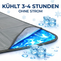 Eispfote Kühlmatte kühlt 3-4 Stunden ohne Strom